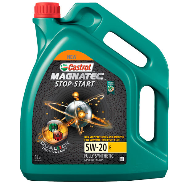 Моторное масло CASTROL Magnatec Stop-Start E 5W-20 Синтетическое 5л.