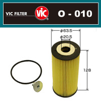 Вставка масляная VIC O-010