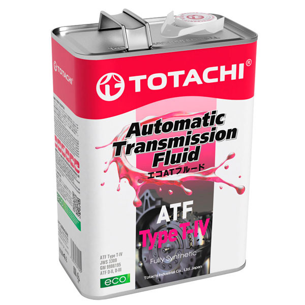 Трансмиссионное масло TOTACHI Type T-4 ATF Синтетическое 4л.