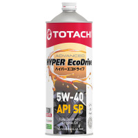 Моторное масло TOTACHI HYPER EcoDrive 5W-40 SP/SN Синтетическое 1л.
