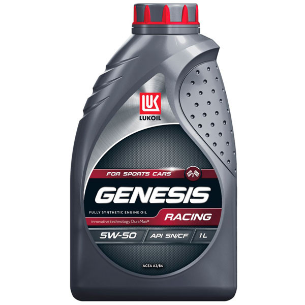 Моторное масло ЛУКОЙЛ GENESIS RACING 5W-50 Cинтетическое 1л.