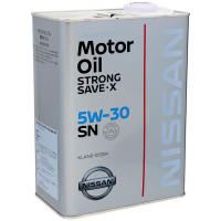 Моторное масло NISSAN STRONG SAVE X 5W-30 Синтетическое 4л.