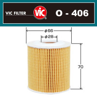 Вставка масляная VIC O-406