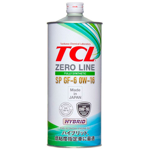 Моторное масло TCL Zero Line 0W-16 SP/GF-6 Синтетическое 1л.