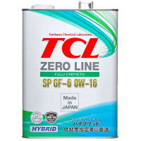 Моторное масло TCL Zero Line 0W-16 SP/GF-6 Синтетическое 4л.