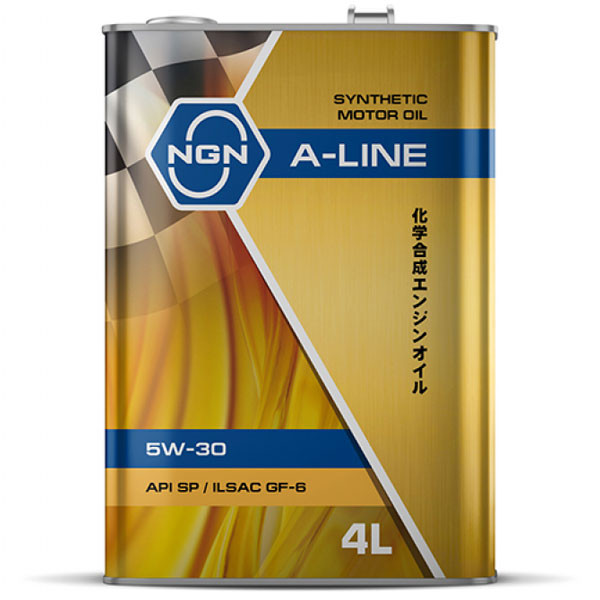 Масло моторное NGN A-Line SP/GF-6 5W30 Синтетическое 4л