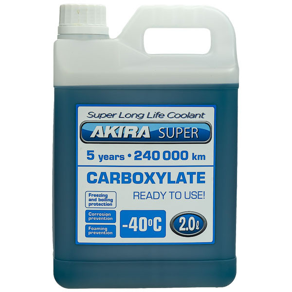 Антифриз AKIRA SUPER LONG-LIFE COOLANT BLUE (2л.)
