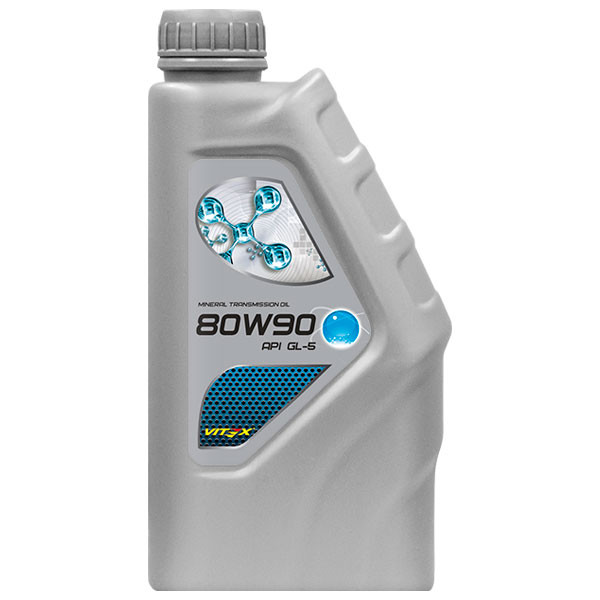 Трансмиссионное масло Vitex 80w90 GL5 1л.
