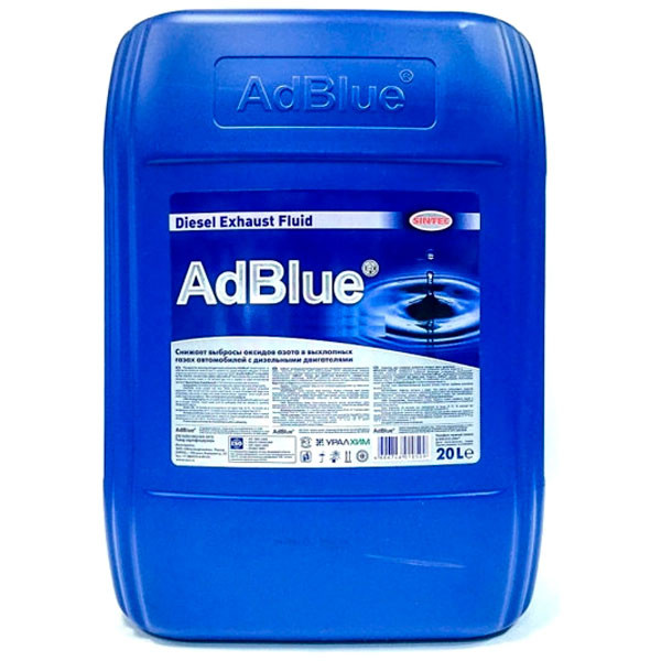 Жидкость для системы Sintec AdBlue дизельных двигателей 20л