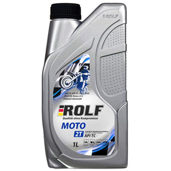 Масло моторное ROLF 2T MOTO Полусинтетическое 0,5л.