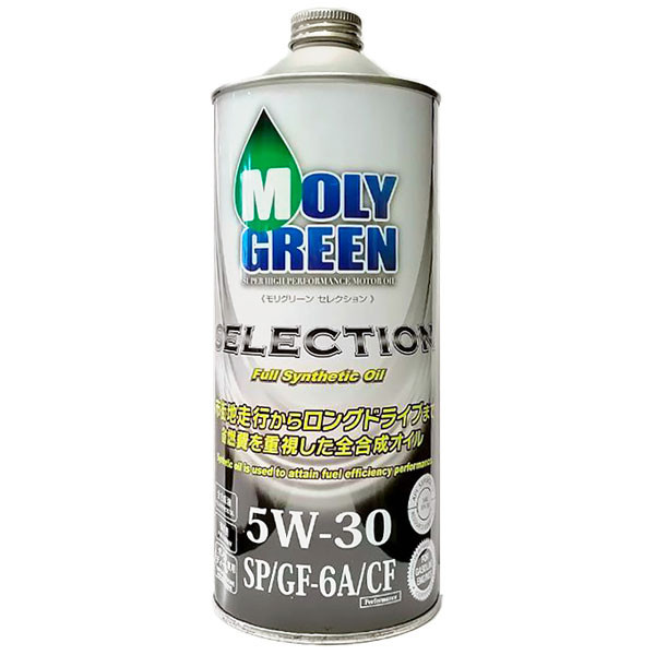 Моторное масло MOLY GREEN Selection SP/GF-6A/CF 5W-30 Синтетическое 1л.